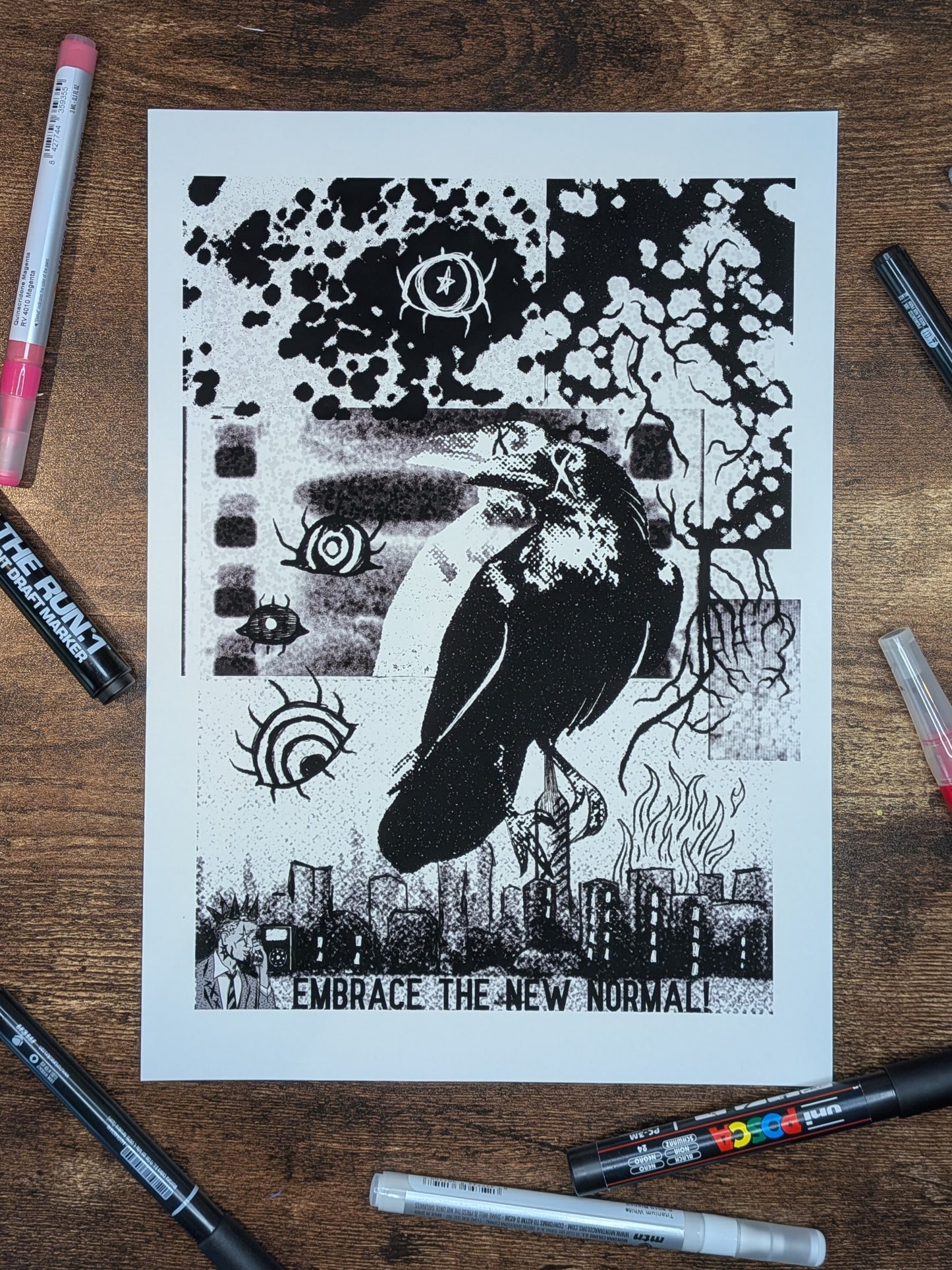 Crow Over the City
