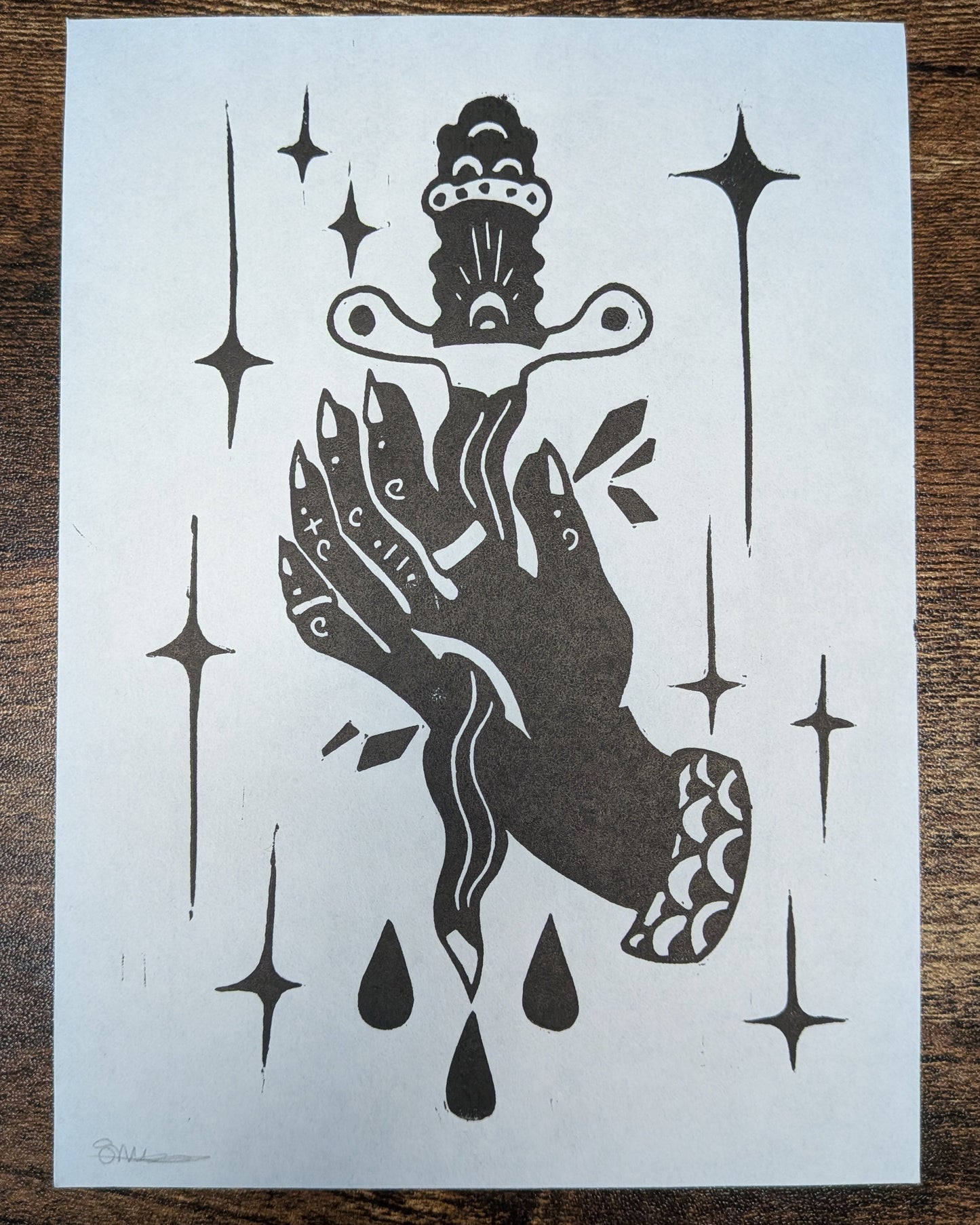 A Blade Through the Palm