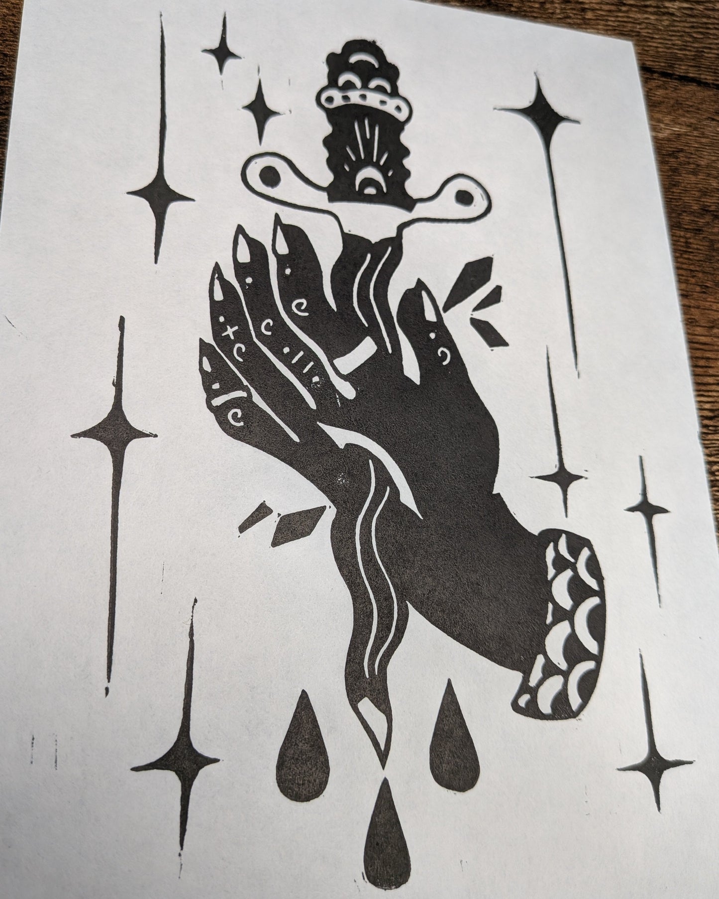 A Blade Through the Palm
